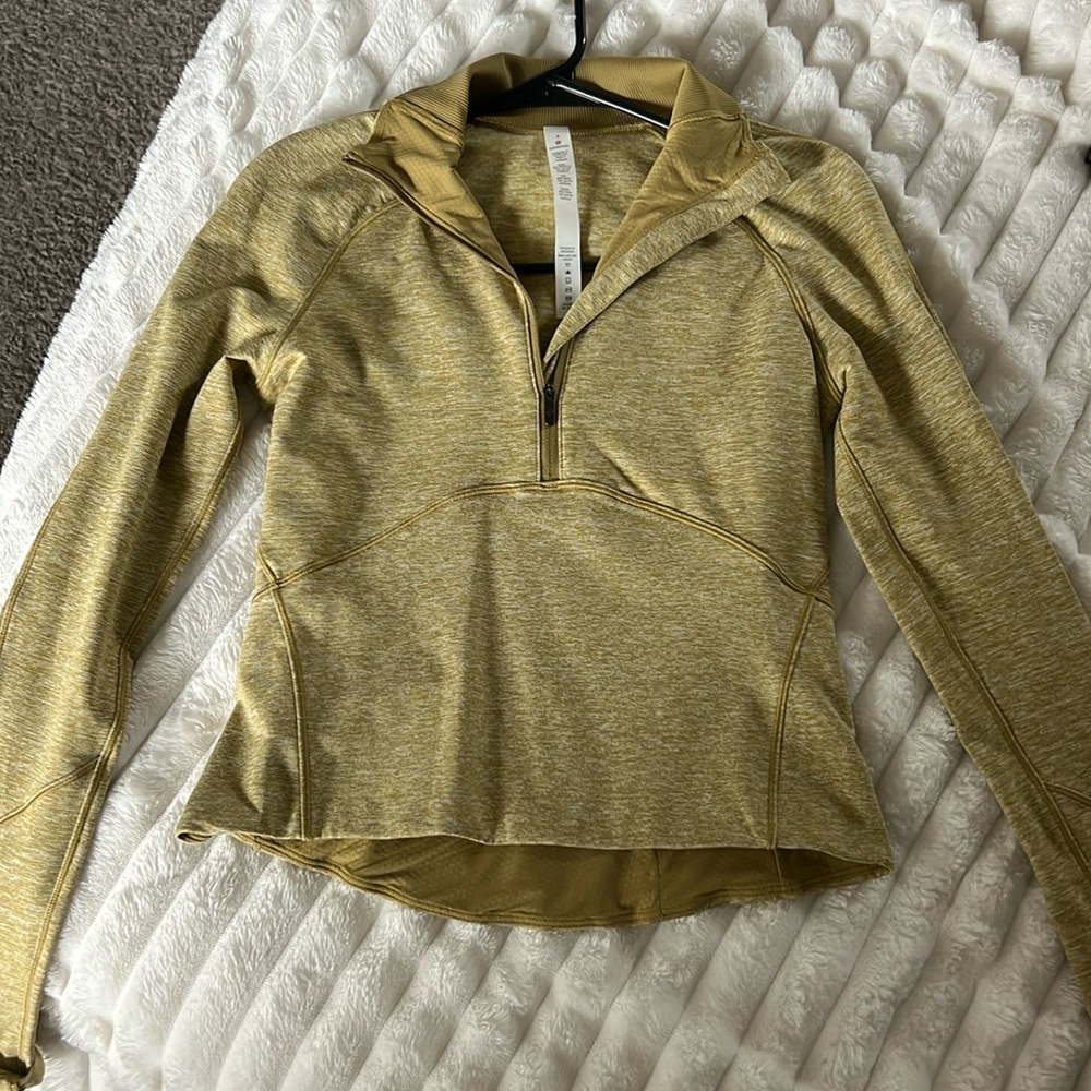 lululemon half zip size 4
